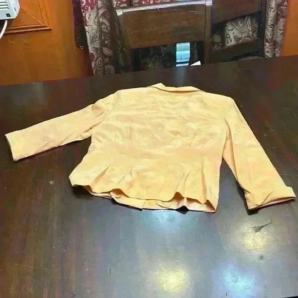 100% Silk Women'sDavid Warren New York Suit Jacket size 10-GUC - Picture 6 of 10